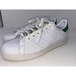 Adidas Stan Smith Sneakers White Green US Men's 8.5 NEW